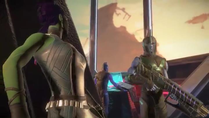 Naciskaj przyciski, by obezwładnić kolejnych strażników - Rozdział 2 - A Kind of Magic | Epizod 3 - More Than a Feeling - Guardians of the Galaxy: The Telltale Series - poradnik do gry