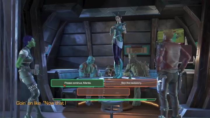 Opcja dialogowa - Rozdział 5 - Blood on the Tracks | Epizod 3 - More Than a Feeling - Guardians of the Galaxy: The Telltale Series - poradnik do gry