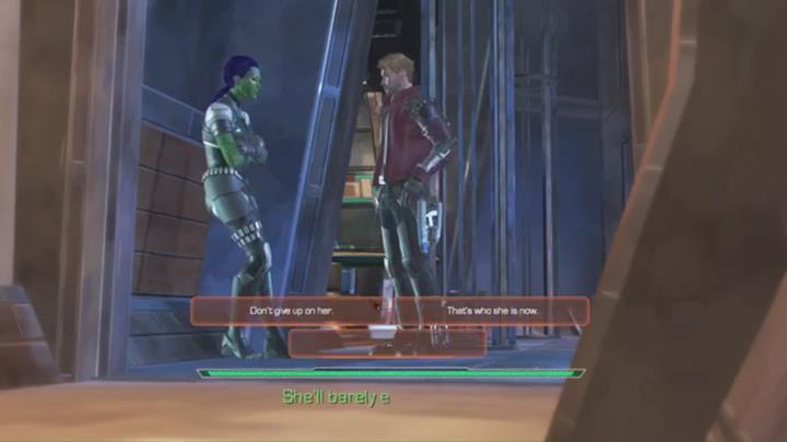 Czas na rozmowę z Gamorą - Rozdział 5 - Blood on the Tracks | Epizod 3 - More Than a Feeling - Guardians of the Galaxy: The Telltale Series - poradnik do gry