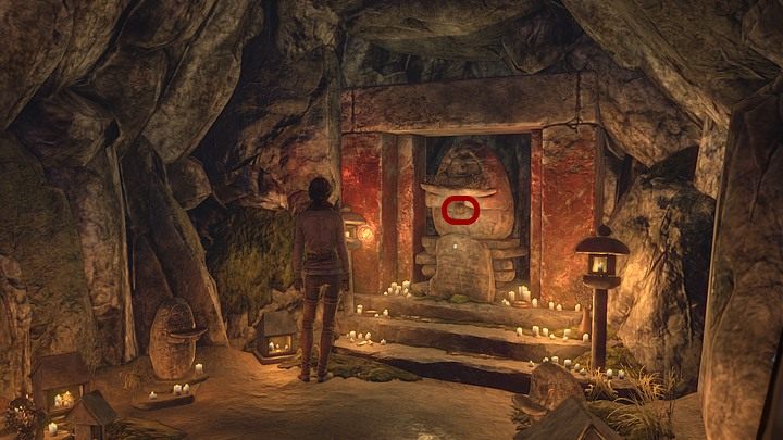 Opuściwszy domek córki Khana Ti Kaha, zajrzyj do oświetlonej jaskini po lewej - Zdobądź trzy jukolskie soczewki | Opis przejścia Syberia 3 - Syberia 3 - poradnik do gry