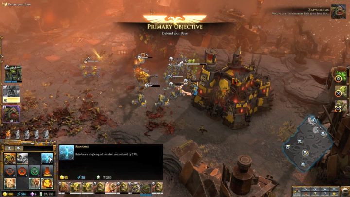 Regeneruj wojska po każdej fali wrogich oddziałów. - Misja 5 - Karierowicz | Kampania - opis przejścia - Warhammer 40,000: Dawn of War III - poradnik do gry