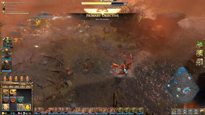 Wejście do bazy Wazmakki - Misja 5 - Karierowicz | Kampania - opis przejścia - Warhammer 40,000: Dawn of War III - poradnik do gry