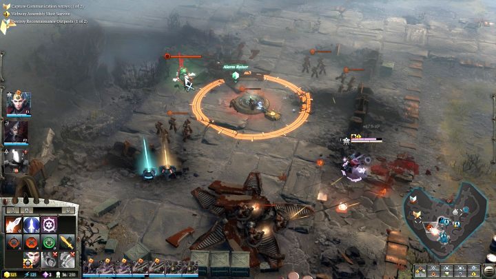 Kolejny terminal alarmowy przy punkcie zasobów. - Misja 6 - Niebezpieczna propozycja | Kampania - opis przejścia - Warhammer 40,000: Dawn of War III - poradnik do gry