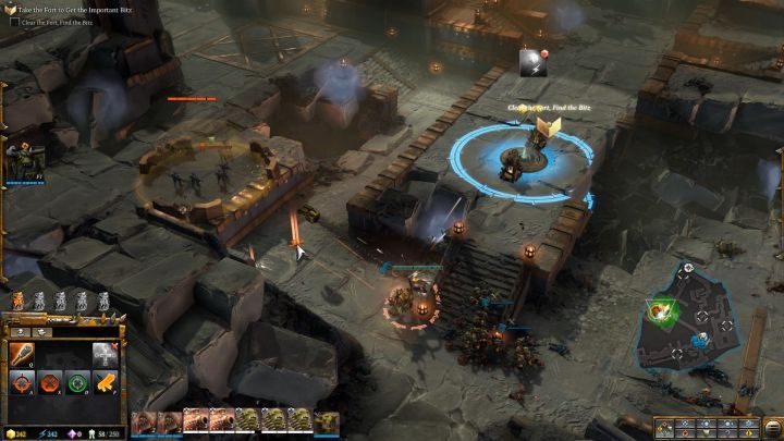 Zajmij punkt zasobów i wybuduj tam generatory. - Misja 2 - Mania Wielkości | Kampania - opis przejścia - Warhammer 40,000: Dawn of War III - poradnik do gry