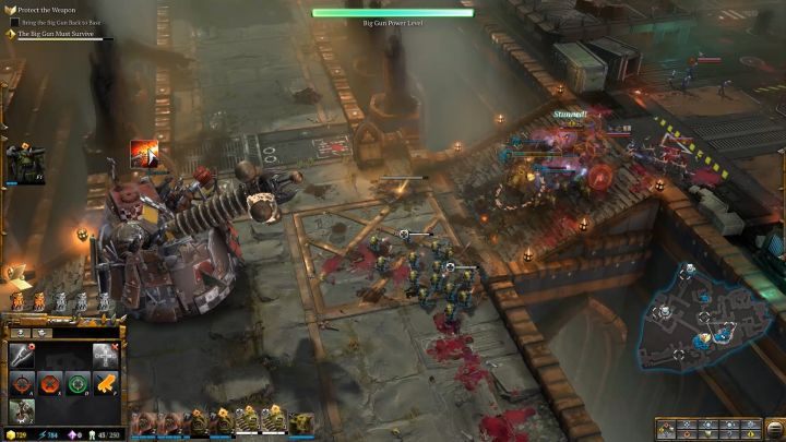 Kolejne jednak pozwolą ci dociągnąć działko do bazy. - Misja 2 - Mania Wielkości | Kampania - opis przejścia - Warhammer 40,000: Dawn of War III - poradnik do gry