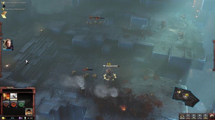 Na polu walki pojawia się oddział Terminatorów. - Misja 8 - Dbaj o Swoich | Kampania - opis przejścia - Warhammer 40,000: Dawn of War III - poradnik do gry