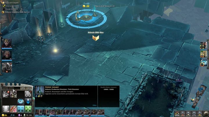 Pierwsze przenosiny bazy. - Misja 9 - Wizja, Podstęp, Pięść | Kampania - opis przejścia - Warhammer 40,000: Dawn of War III - poradnik do gry