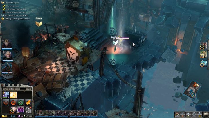 A tutaj szósty kamień. - Misja 9 - Wizja, Podstęp, Pięść | Kampania - opis przejścia - Warhammer 40,000: Dawn of War III - poradnik do gry