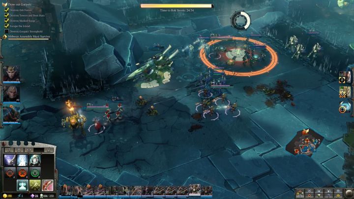 Zajmij znajdujące się w okolicy punkty zasobów. - Misja 9 - Wizja, Podstęp, Pięść | Kampania - opis przejścia - Warhammer 40,000: Dawn of War III - poradnik do gry