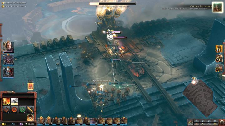 Postaraj się zniszczyć urządzenie jak najszybciej. - Misja 12 - Pogoń za Pienkną | Kampania - opis przejścia - Warhammer 40,000: Dawn of War III - poradnik do gry