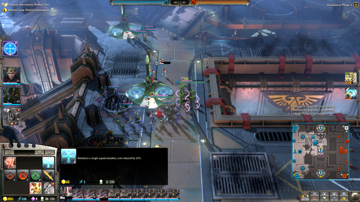 Uzupełnianie strat pozwala zaoszczędzić sporo zasobów. - Uzupełnianie utraconych jednostek w oddziałach | Rozgrywka - Warhammer 40,000: Dawn of War III - poradnik do gry