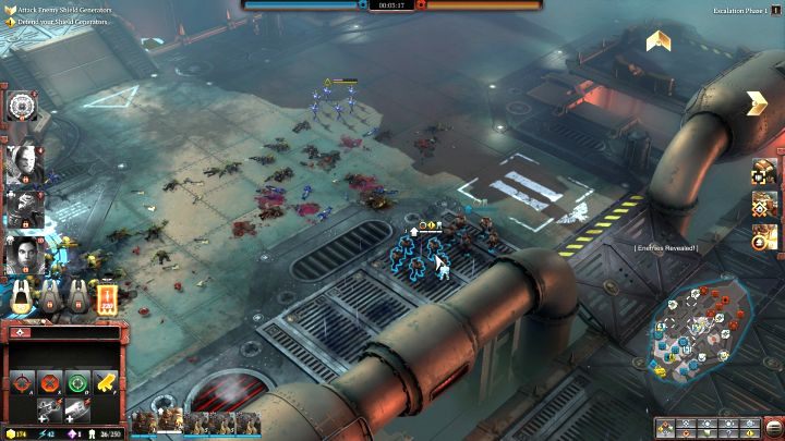 Jednostki w osłonie kryjącej są niewidoczne dla nieprzyjaciela. - System osłon i ukrywanie jednostek | Rozgrywka - Warhammer 40,000: Dawn of War III - poradnik do gry
