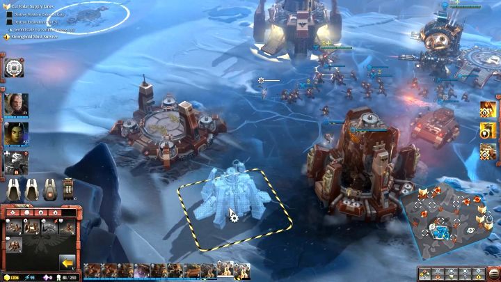 Rozpocznij od rozbudowy bazy. - Misja 14 - U Boku Przyjaciół | Kampania - opis przejścia - Warhammer 40,000: Dawn of War III - poradnik do gry