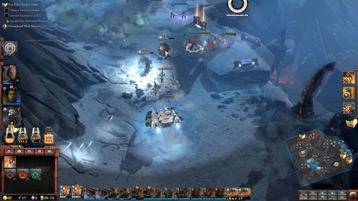 Część umocnień wroga, które trzeba zniszczyć. - Misja 14 - U Boku Przyjaciół | Kampania - opis przejścia - Warhammer 40,000: Dawn of War III - poradnik do gry
