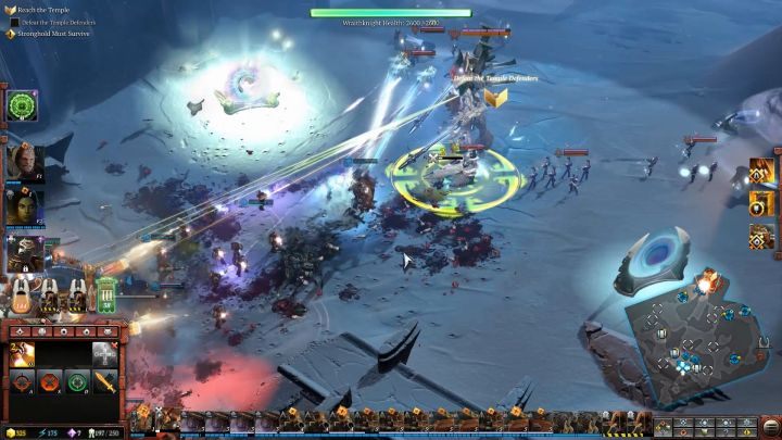 Pociski Solarii powinny zabrać większość punktów zdrowia Upiornego Rycerza. - Misja 14 - U Boku Przyjaciół | Kampania - opis przejścia - Warhammer 40,000: Dawn of War III - poradnik do gry