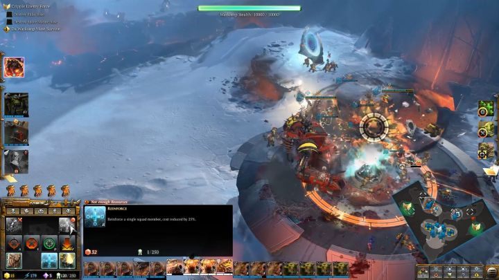 Punkty te nie pozwolą ci wybudować generatorów, jednak Posterunek Nasłuchowy spowolni natarcie wroga w razie ataku. - Misja 15 - Starcie Lewiatanów | Kampania - opis przejścia - Warhammer 40,000: Dawn of War III - poradnik do gry
