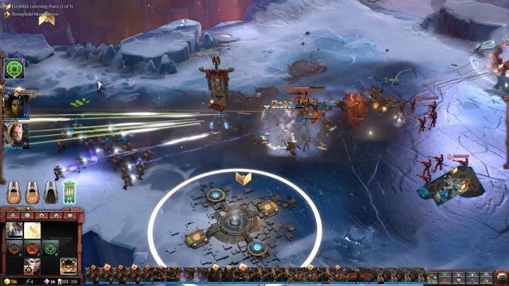 Drugi z trzech punktów zasobów. - Misja 16 - Książe Burzy | Kampania - opis przejścia - Warhammer 40,000: Dawn of War III - poradnik do gry