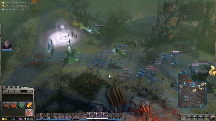 Drugi konwój podążać będzie na wschód. - Misja 3 - Fałszywi Prorocy | Kampania - opis przejścia - Warhammer 40,000: Dawn of War III - poradnik do gry