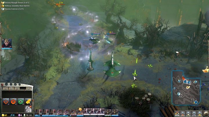 Wykorzystaj zdolność specjalną Żmijów, by spowolnić konwój. - Misja 3 - Fałszywi Prorocy | Kampania - opis przejścia - Warhammer 40,000: Dawn of War III - poradnik do gry