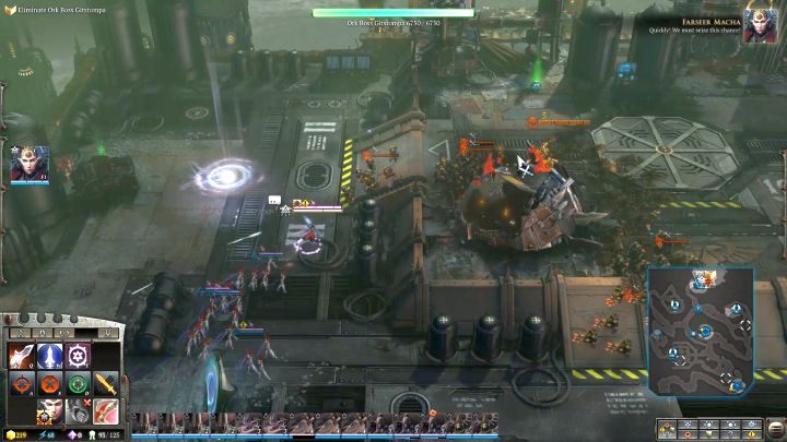 Twoim celem jest Orkowy Przywódca, Gitstompa. - Misja 3 - Fałszywi Prorocy | Kampania - opis przejścia - Warhammer 40,000: Dawn of War III - poradnik do gry