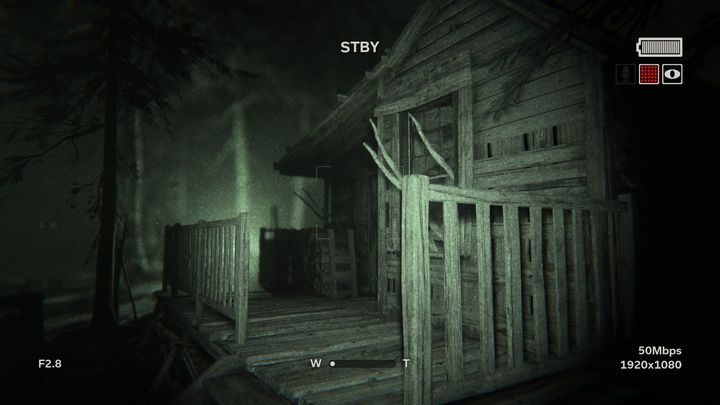 Dalsza droga prowadzi poprzez niewielki spadek gruntu - Jezioro | Lamentacje | Opis przejścia Outlast 2 - Outlast 2 - poradnik do gry