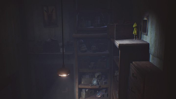Wejdź szufladami do góry i przejdź dalej. - Little Nightmares: Pokój z butami i pomieszczenie z zabawkami - solucja - Little Nightmares - poradnik do gry