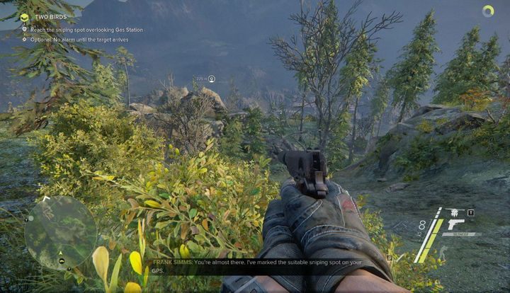 Po rozpoczęciu misji będziesz musiał przedostać się do kryjówki zaznaczonej na twojej minimapie - Two Birds | Akt 1 | Opis przejścia Sniper Ghost Warrior 3 - Sniper: Ghost Warrior 3 - poradnik do gry