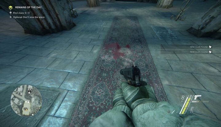W kościele znajdziesz trzy ślady, które pomogą ci w dalszych poszukiwaniach - Remains of the Day | Akt 2 | Opis przejścia Sniper Ghost Warrior 3 - Sniper: Ghost Warrior 3 - poradnik do gry