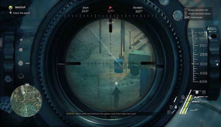 Kolejny cel będzie oddalony o około 250metrów - Backup | Akt 2 | Opis przejścia Sniper Ghost Warrior 3 - Sniper: Ghost Warrior 3 - poradnik do gry