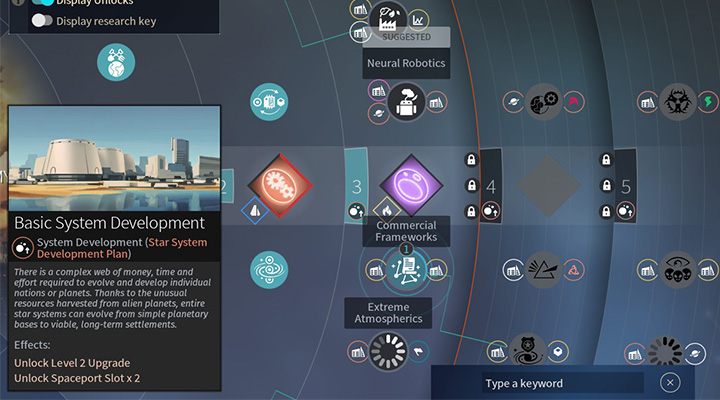 Do opracowania czwartego etapu Ekonomii i Handlu, brakuje 3 technologii z trzeciego etapu. - Technologie w Endless Space 2 - Endless Space 2 - poradnik do gry