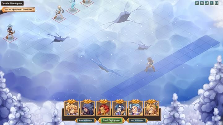 Przed walką masz możliwość rozmieszczenia swojej drużyny. - Opis i przebieg walki | Podziemia i walka | Regalia Of Man And Monarchs - Regalia: Of Men And Monarchs - poradnik do gry