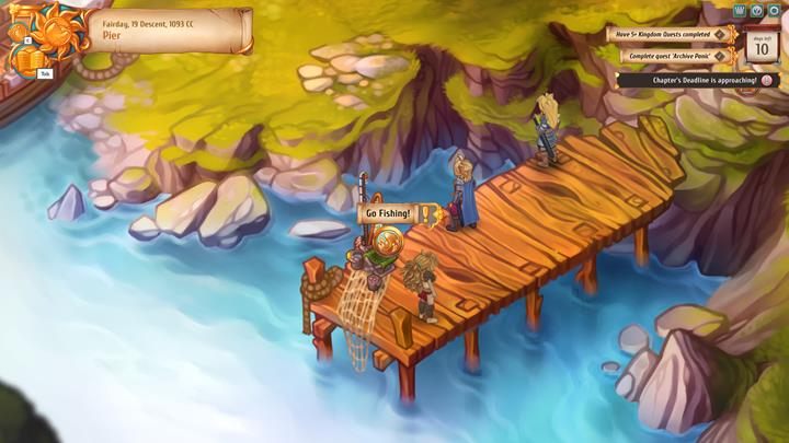 Po ulepszeniu przystani, możesz łowić tam ryby, zdobywając dodatkowe wyposażenie. - Porady ogólne | Podstawy rozgrywki | Regalia Of Man And Monarchs - Regalia: Of Men And Monarchs - poradnik do gry