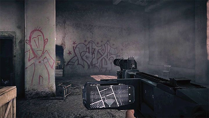 Nie śpiesz się z opuszczeniem tej lokacji, bo jeden ze strażników może wkrótce wyruszyć na patrol - Dotarcie do Jaspera zanim zostanie zamordowany | Black | Opis przejścia - Get Even - poradnik do gry