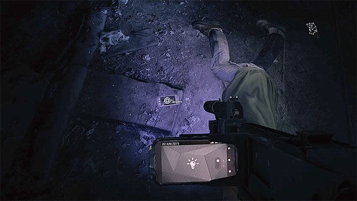 Telefon zbadaj dopiero po odnalezieniu wszystkich pozostałych śladów - Dotarcie do Jaspera zanim zostanie zamordowany | Black | Opis przejścia - Get Even - poradnik do gry