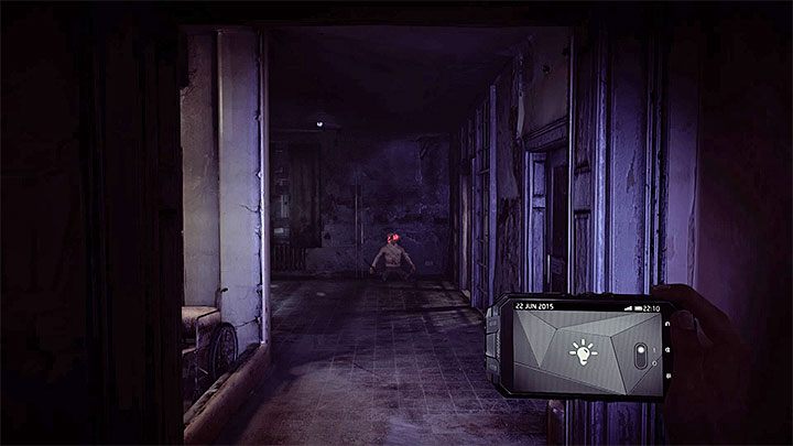 Pacjent może zaatakować Cię tuż po otwarciu jednej z bramek - Dalsza eksploracja budynku C | Black | Opis przejścia Get Even - Get Even - poradnik do gry