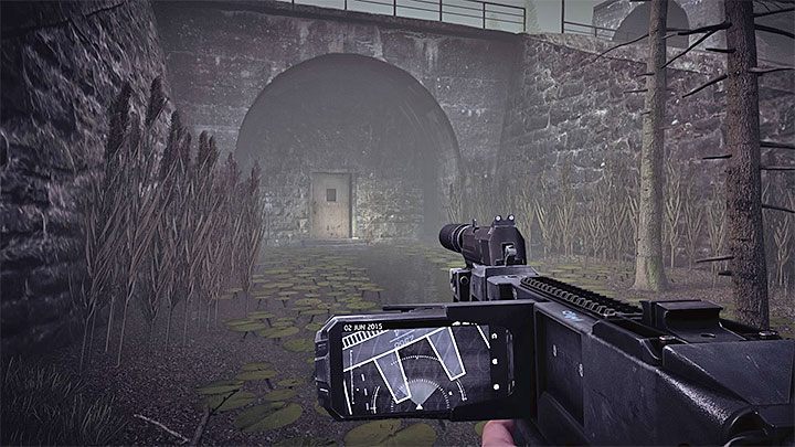 Ukryte wspomnienie odnajduje się w końcowej fazie przemarszu przez drugą częśc bagien - The Offer | Ukryte wspomnienia | Get Even - Get Even - poradnik do gry