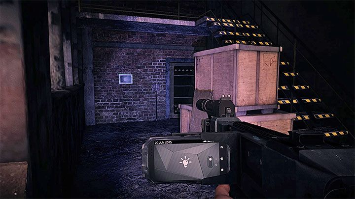 Niezależnie jak się zachowałeś w sprawie przeciwników przejdź na przeciwległy koniec głównej części magazynu - Jaspers Dying Minutes | Ukryte wspomnienia | Get Even - Get Even - poradnik do gry