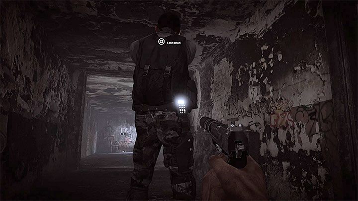 Zakradnięcie się do przeciwnika pozwoli ci go bezproblemowo się pozbyć - Odnalezienie i uwolnienie zakładnika | Black | Opis przejścia Get Even - Get Even - poradnik do gry