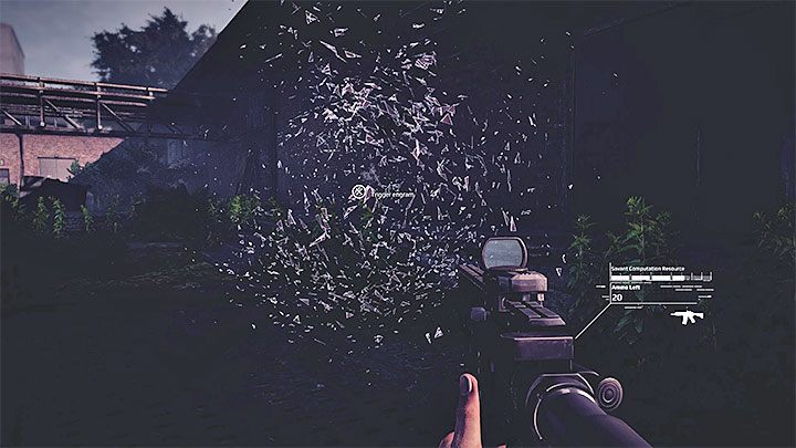 Drugi engram odnajdziesz jeszcze przed wejściem do magazynu - Pliki Ostatnie_chwile_J | Red | Opis przejścia - Get Even - poradnik do gry