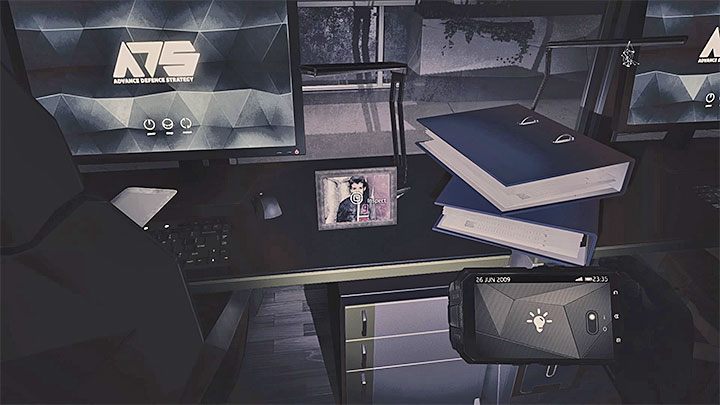 Czwarte zdjęcie - Jak rozwiązać zagadkę z zamkiem elektronicznym w siedzibie ADS? | Get Even - Get Even - poradnik do gry