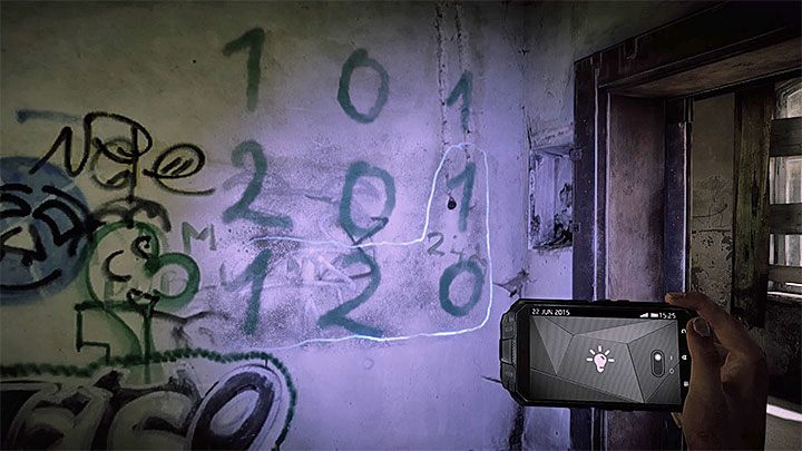 Zsumuj wszystkie liczby z zakreślonego obszaru - Jak rozwiązać zagadkę z zamkiem elektronicznym w szpitalu psychiatrycznym (Black)? - Get Even - poradnik do gry