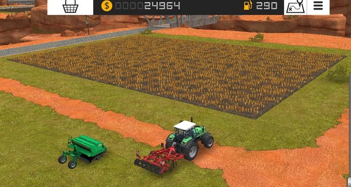 Pole, nim coś na nim urośnie, musisz kultywować i obsiać - Porady jak zacząć rozgrywkę w Farming Simulator 18 | Dla początkujących - Farming Simulator 18 - poradnik do gry