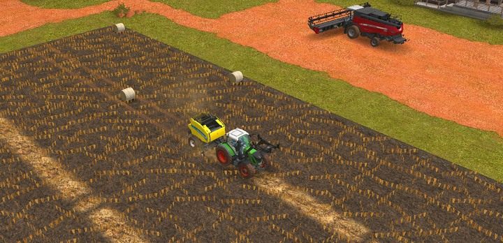 Możesz tworzyć również bele słomy - Prace na łąkach w Farming Simulator 18 | Maszyny - Farming Simulator 18 - poradnik do gry