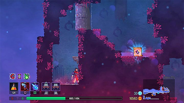 W losowym miejscu na terenie cmentarza ukryty jest klucz architekta Architects Key, który pozwala na zbadanie sekretnej lokacji - Graveyard - poziom w Dead Cells - Dead Cells - poradnik do gry