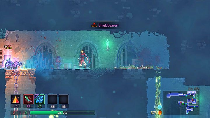 Po tym jak granat Hunters Grenade znajdzie się w Twoim inwentarzu możesz wyruszyć z nim na polowanie - Zdobywanie rzadkich planów - jak używać granatu Hunters Grenade w Dead Cells - Dead Cells - poradnik do gry