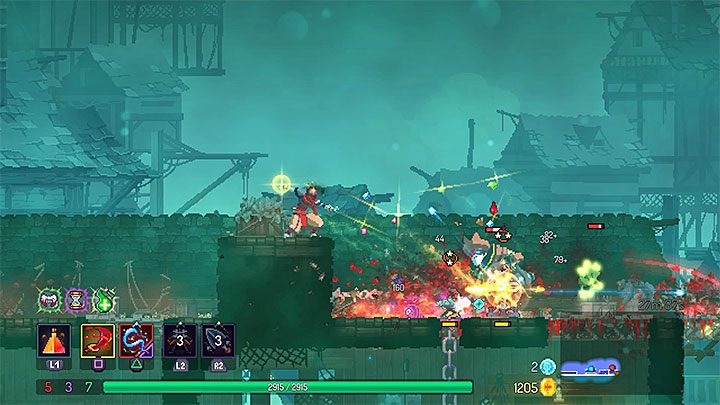 Pułapki oraz bronie dystansowe to doskonałe metody eliminowania potworów bez narażania bohatera na poważny uszczerbek na zdrowiu - Jak mniej ginąć w Dead Cells? - Dead Cells - poradnik do gry