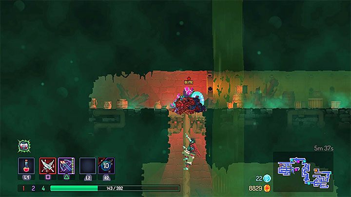 Szczeliny wyzwań (Challenge Rift) pozwalają wejść w posiadanie wartościowych skarbów, ale pojawia się też duże ryzyko utraty znacznej ilości punktów zdrowia - Jak mniej ginąć w Dead Cells? - Dead Cells - poradnik do gry