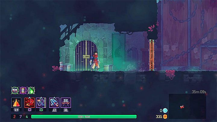 Krypta Insufferable Crypt nie oferuje żadnych pomieszczeń czy lochów do zbadania - Insufferable Crypt - poziom w Dead Cells - Dead Cells - poradnik do gry