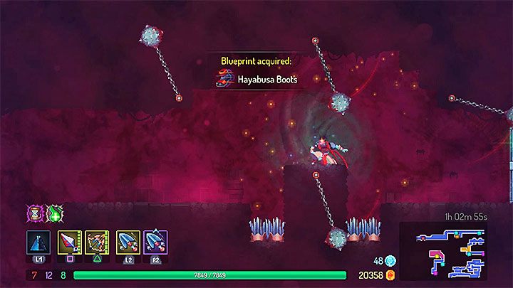 Na kolejne 2 klucze Crypt Key możesz natrafić dzięki pokonaniu elitarnych wrogów i odnalezienie ich jest już w pełni opcjonalne - Forgotten Sepulcher - poziom w Dead Cells - Dead Cells - poradnik do gry
