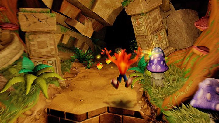 Podobnie jak we wspomnianym wcześniej etapie Night Fight musisz korzystać z pomocy napotykanych świetlików - Totally Fly | Crash Bandicoot 2 - ukryty poziom | Crash N. Sane Trilogy - Crash Bandicoot N. Sane Trilogy - poradnik do gry